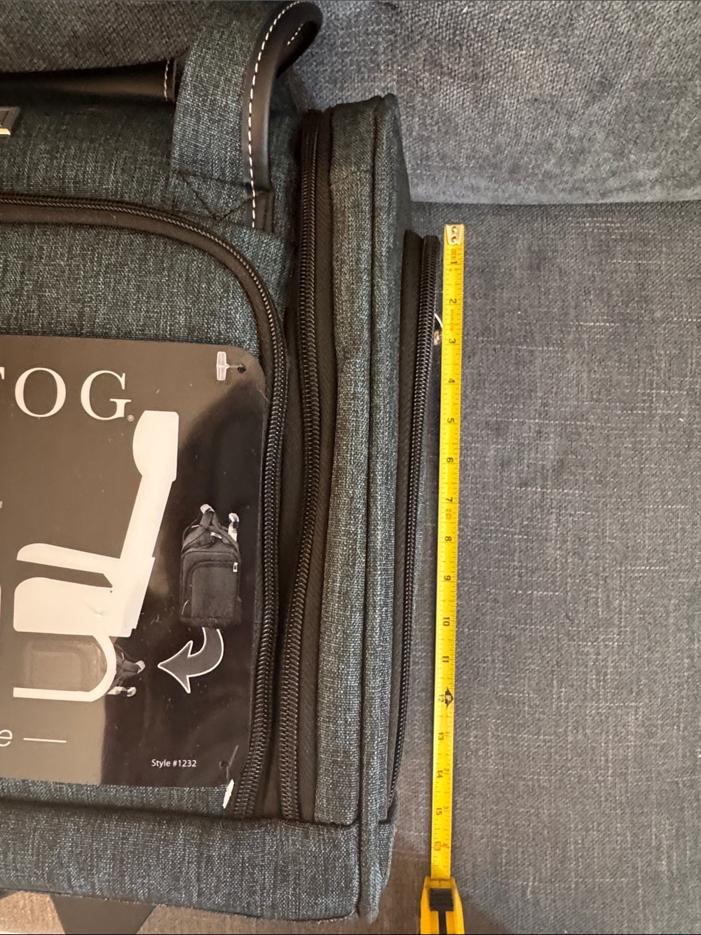 London Fog Under Seat Luggage - Picture 3 of 13